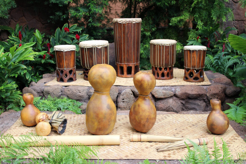 Hawaiian Musical Instruments Used for Hula 東京のフラダンス教室 | Ka Hokulani 初心者から本格的な古典フラ カヒコを楽しく学べるフラダンス教室東京渋谷代々木大森