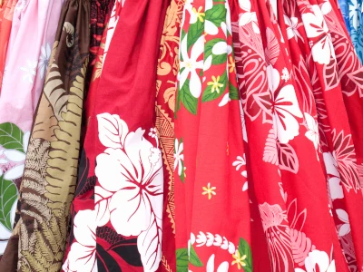 Photo70 Ka Hōkūlani Hula Studio 色とりどりなパウスカート